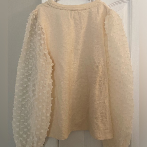 Maeve Anthropologie Textured Sleeve Top Size Small - Picture 8 of 8